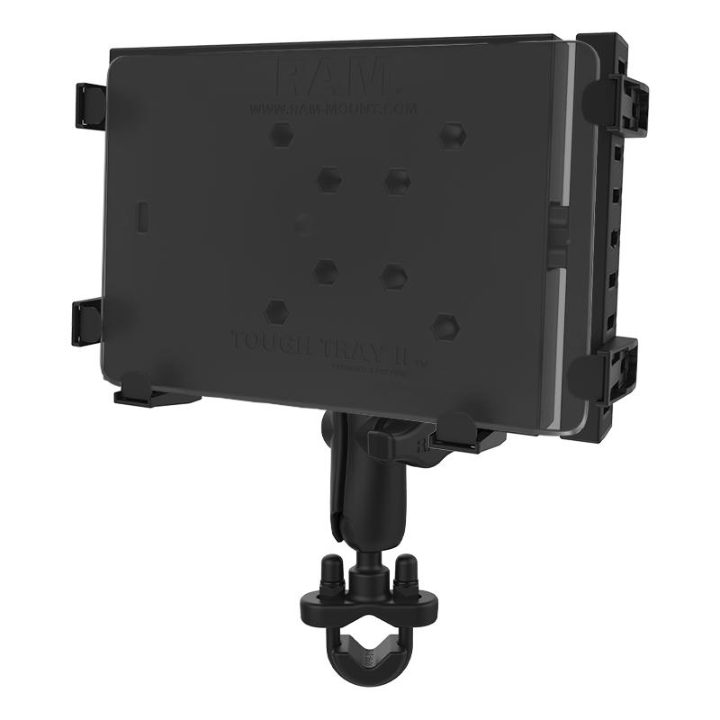 RAM Tough-Tray Tablet Mount with U-Bolt Rail Base (RAM-B-149Z-234-6U) (sku 51090) - BuyBits Ltd UK