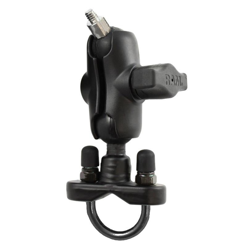 RAM Handlebar U-Bolt Double Ball Mount with 1-4"-20 Threaded Stud (RAM-B-149Z-A-237U) (sku 54864) - BuyBits Ltd UK