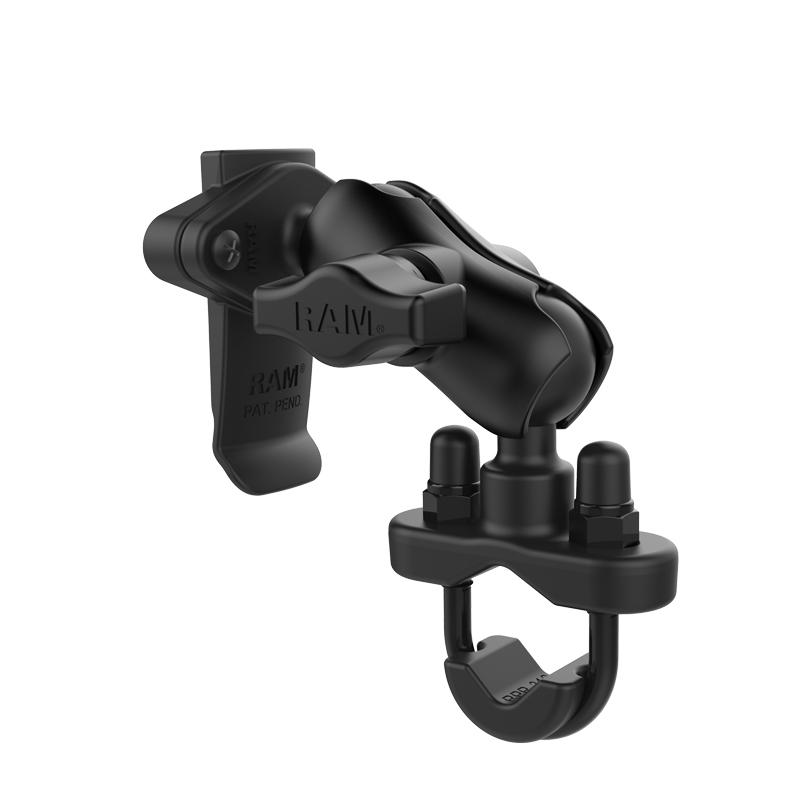 RAM Spine Clip Garmin Mount with Handlebar U-Bolt Base (RAM-B-149Z-A-GA76U) (sku 54881) - BuyBits Ltd UK