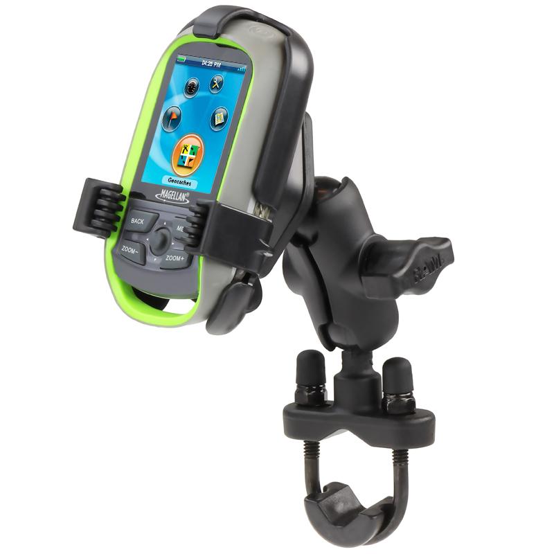 RAM Handlebar U-Bolt Double Ball Mount for Magellan eXplorist GC + More (RAM-B-149Z-A-MA15U) (sku 54128) - BuyBits Ltd UK
