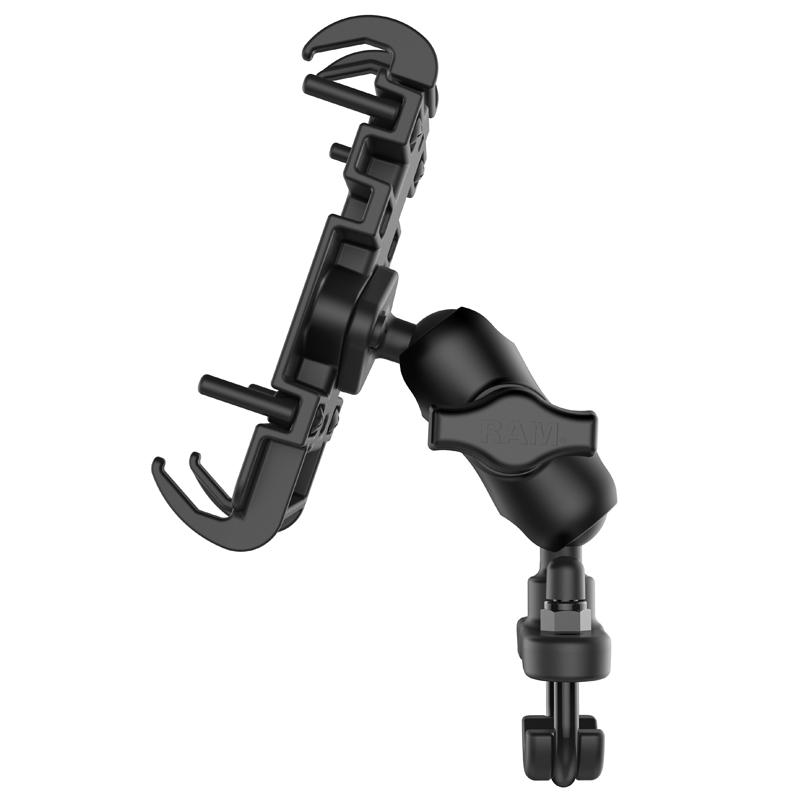 RAM Quick-Grip Phone Mount with Handlebar U-Bolt Base (RAM-B-149Z-A-PD3U) (sku 50929) - BuyBits Ltd UK