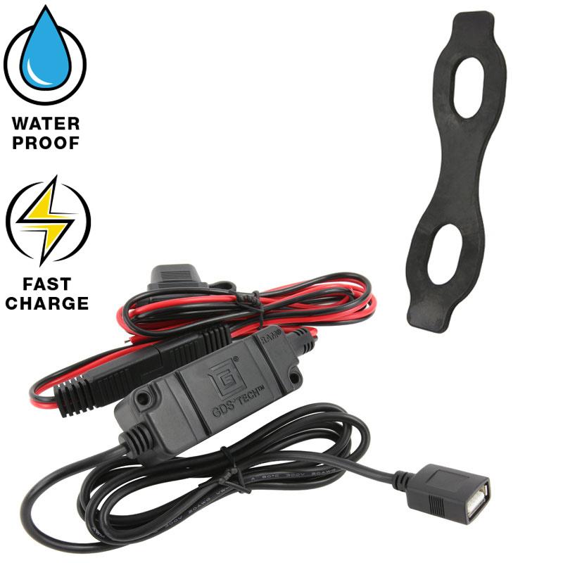 RAM Quick-Grip Waterproof Wireless Charging Handlebar Mount (RAM-B-166-UN12W) (sku 53850) - BuyBits Ltd UK
