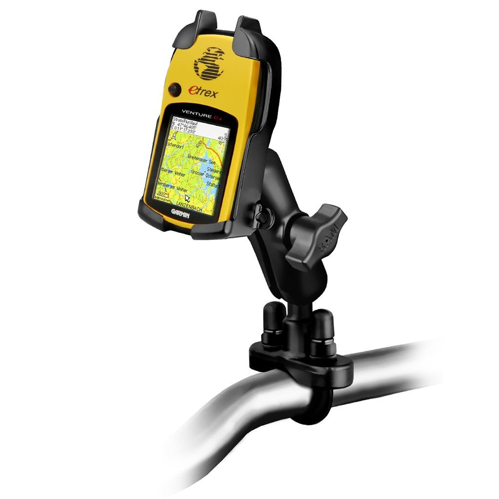 RAM Handlebar U-Bolt Double Ball Mount for Garmin eTrex Legend + More (RAM-B-149Z-GA16U) (sku 54110) - BuyBits Ltd UK