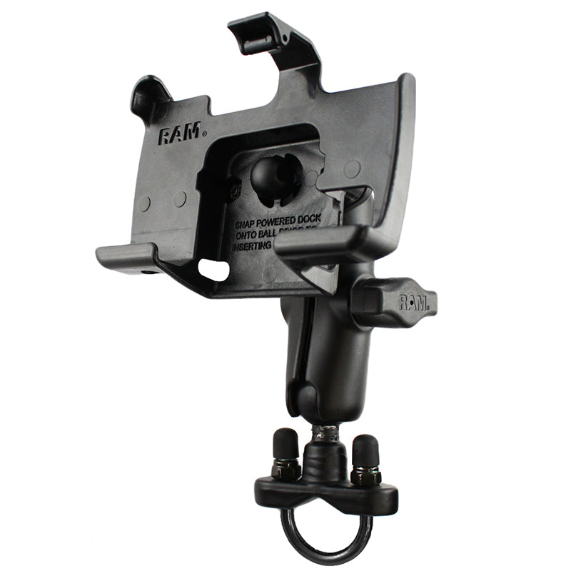 RAM MOTORCYCLE - BIKE HANDLEBAR or RAIL MOUNT for the GARMIN NUVI 800 850 855 860 880 885t RAM-B-149Z-GA30U (SKU 5737)