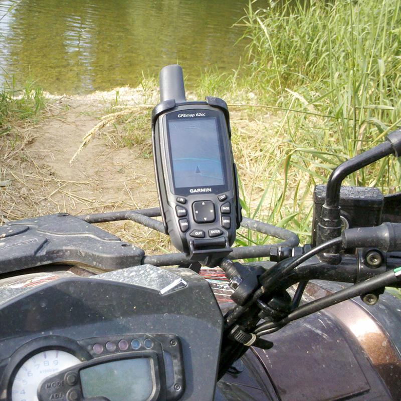 RAM Handlebar U-Bolt Mount for Garmin Astro 320, GPSMAP 62 &amp; 64 Series (RAM-B-149Z-GA41U) (sku 54108) - BuyBits Ltd UK