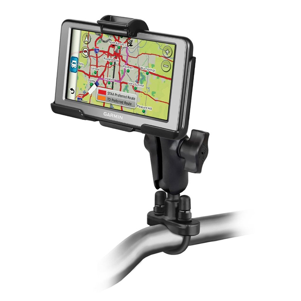 RAM Handlebar U-Bolt Double Ball Mount for Garmin dezl 560LMT & 560LT (RAM-B-149Z-GA43U) (sku 54211) - BuyBits Ltd UK