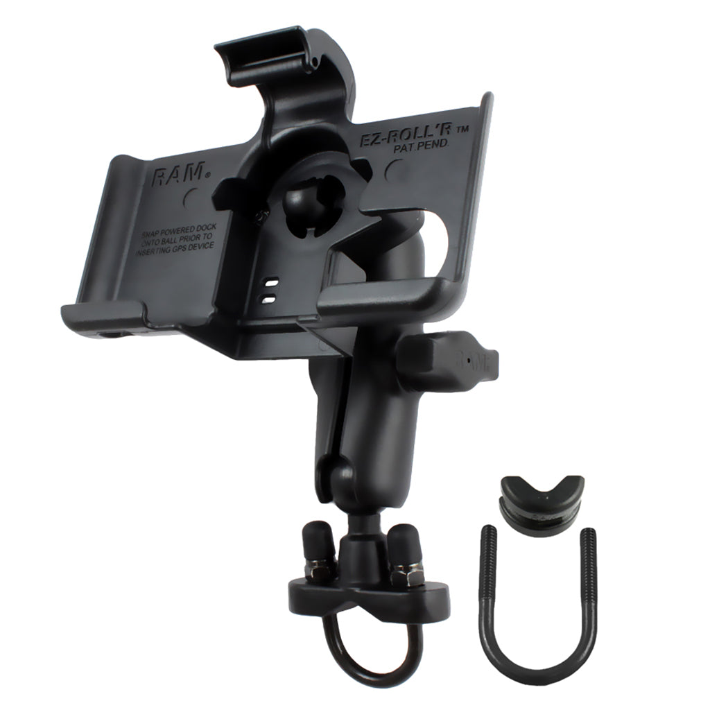 RAM MOTORCYCLE - BIKE HANDLEBAR or RAIL MOUNT for the GARMIN Dezl 560T, 560LT RAM-B-149Z-GA43U (SKU 10889)