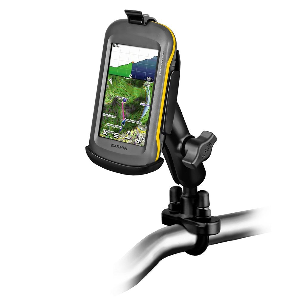 RAM Handlebar U-Bolt Double Ball Mount for Garmin Montana 600 Series (RAM-B-149Z-GA46) (sku 54115) - BuyBits Ltd UK