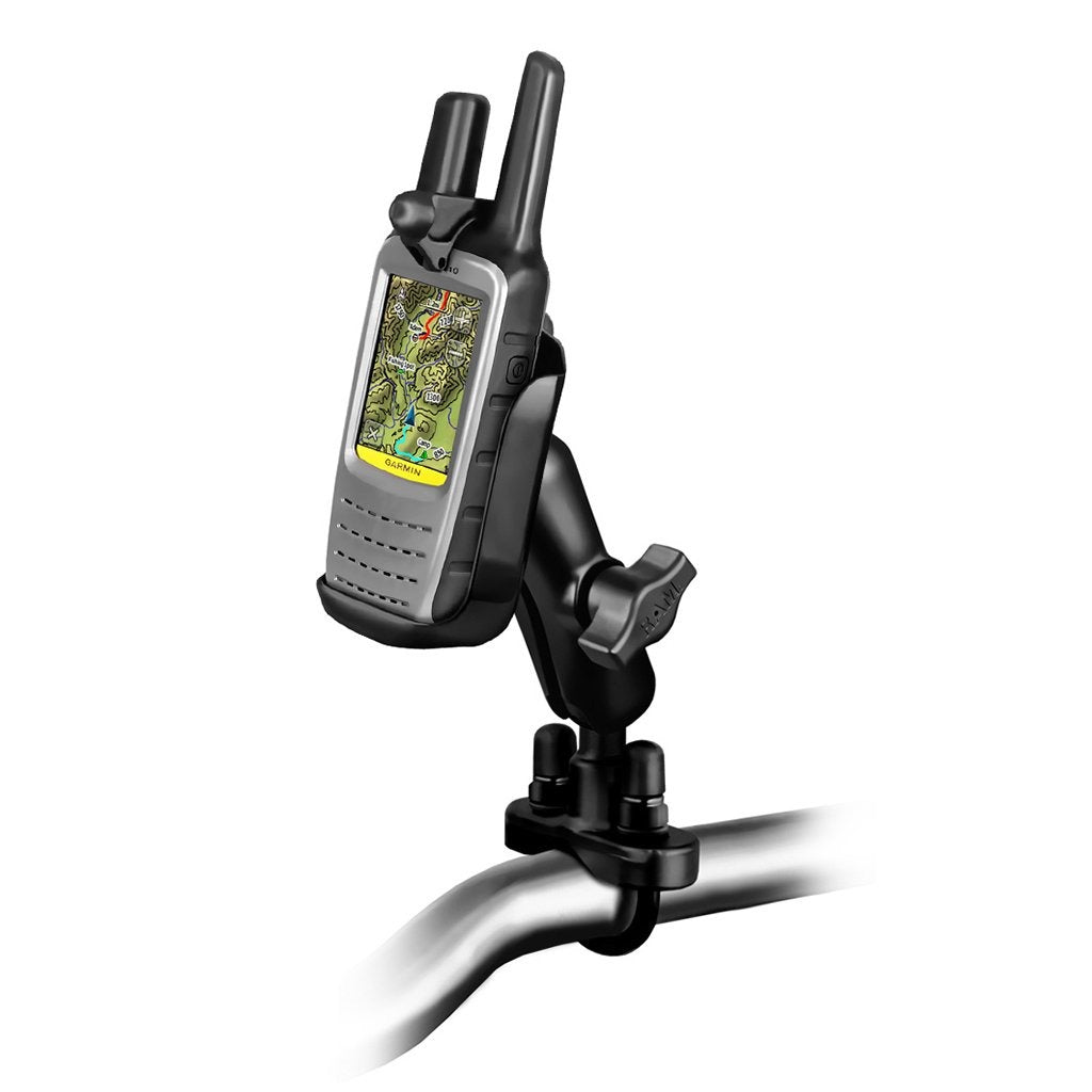 RAM Handlebar U-Bolt Double Ball Mount for Garmin Rino 610, 650 & 655t (RAM-B-149Z-GA47) (sku 54124) - BuyBits Ltd UK