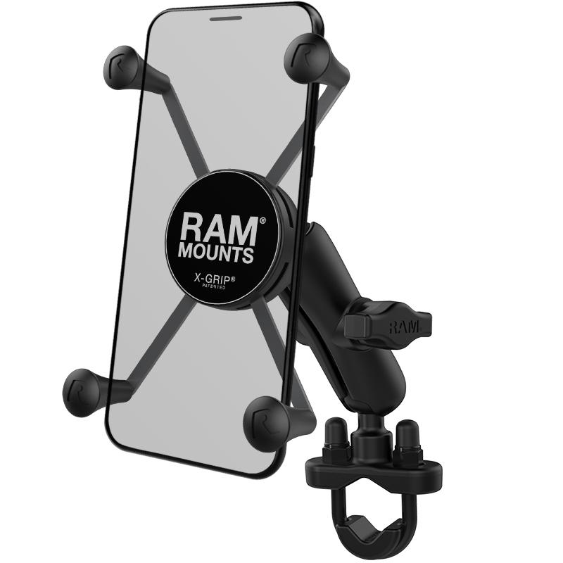 RAM X-Grip Large Phone Mount with Handlebar U-Bolt Base (RAM-B-149Z-UN10) (sku 53838) - BuyBits Ltd UK