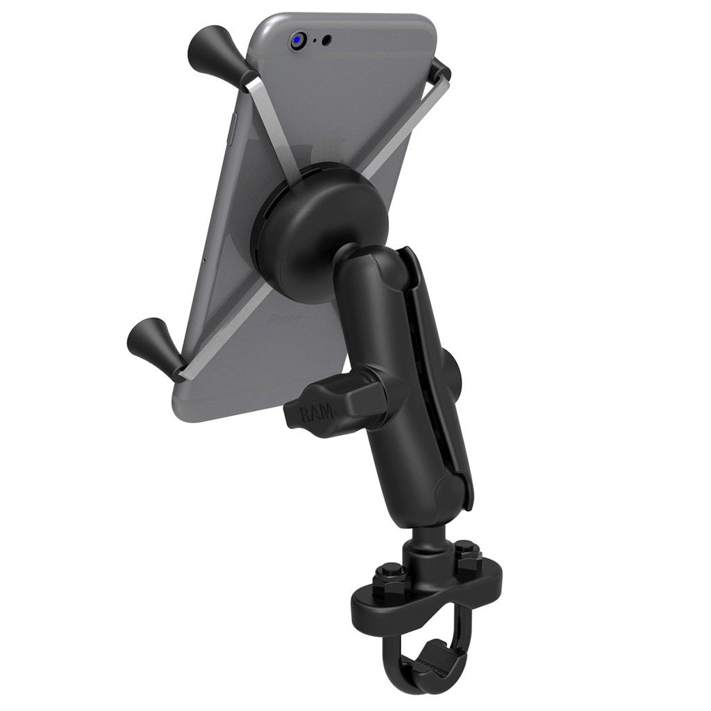 RAM X-Grip Large Phone Mount with Handlebar U-Bolt Base (RAM-B-149Z-UN10) (sku 53838) - BuyBits Ltd UK