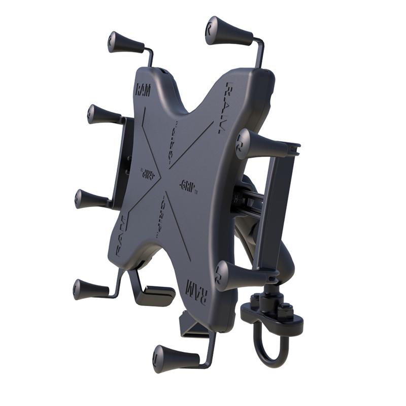 RAM X-Grip Large Tablet Mount with Handlebar U-Bolt Base (RAM-B-149Z-UN11U) (sku 51061) - BuyBits Ltd UK