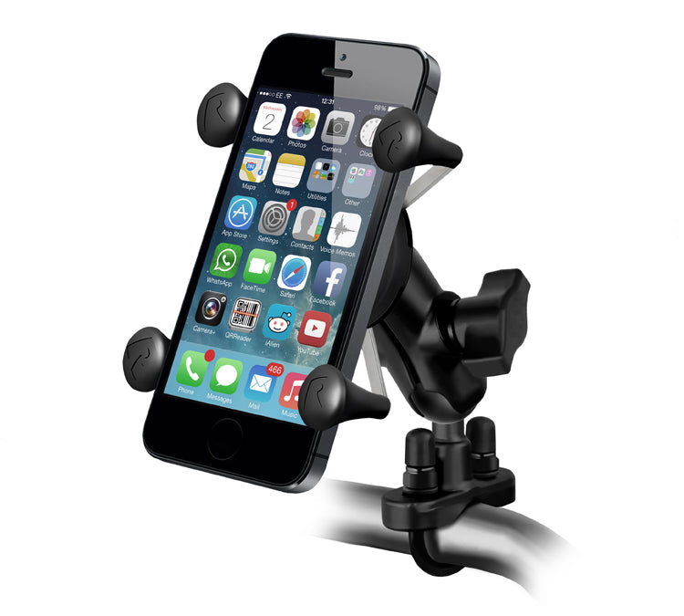 RAM-B-149ZA-UN7-KT U-Bolt Handlebar Mount & X-Grip™ Smart Phone & Sat Nav Holder (sku 36481)