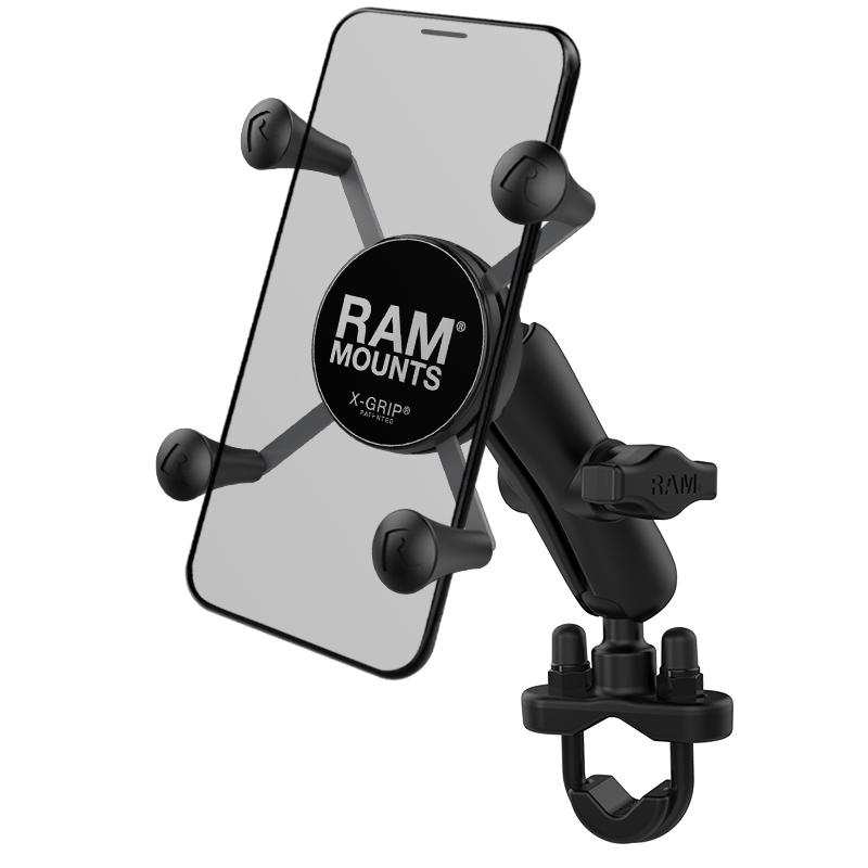 RAM X-Grip Phone Mount with Handlebar U-Bolt Base (RAM-B-149Z-UN7U) (sku 53834) - BuyBits Ltd UK