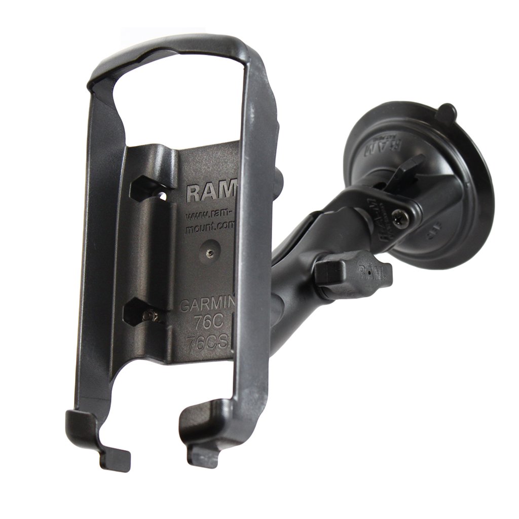 RAM Twist-Lock Suction Cup Mount for Garmin GPSMAP 76 &amp; 96 Series (RAM-B-166-GA14U) (sku 54237) - BuyBits Ltd UK