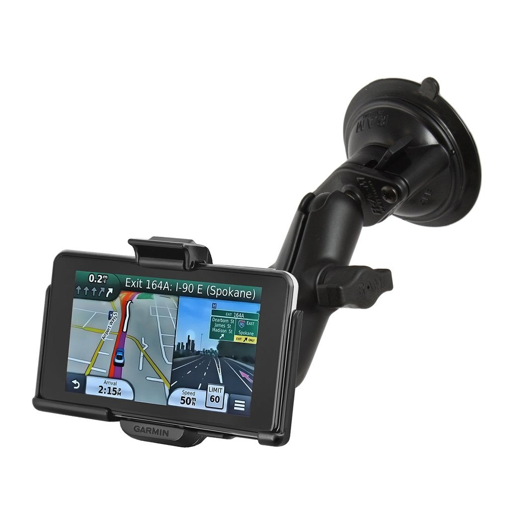RAM Twist-Lock Suction Cup Mount for Garmin nuvi 3000 Series (RAM-B-166-GA39U) (sku 54241) - BuyBits Ltd UK