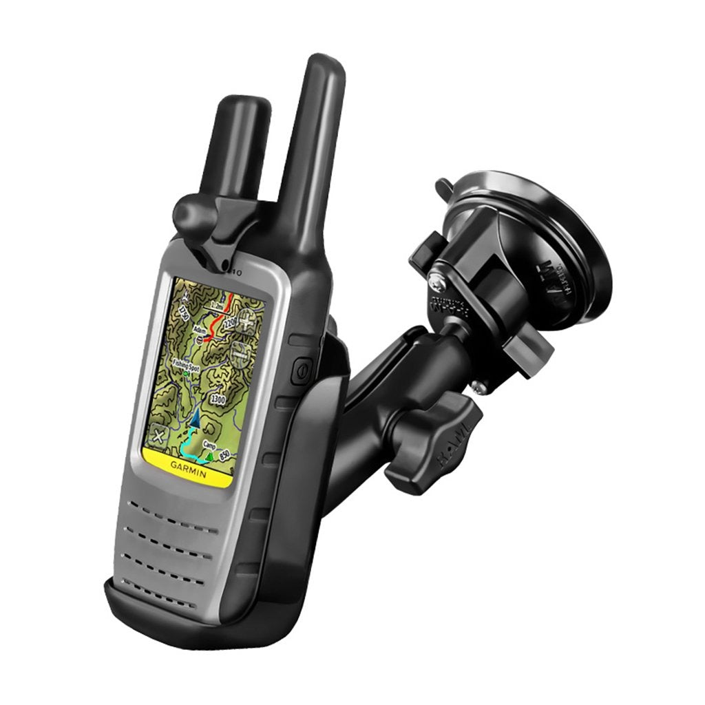 RAM Twist-Lock Suction Cup Mount for Garmin Rino 610, 650 &amp; 655t (RAM-B-166-GA47) (sku 54227) - BuyBits Ltd UK