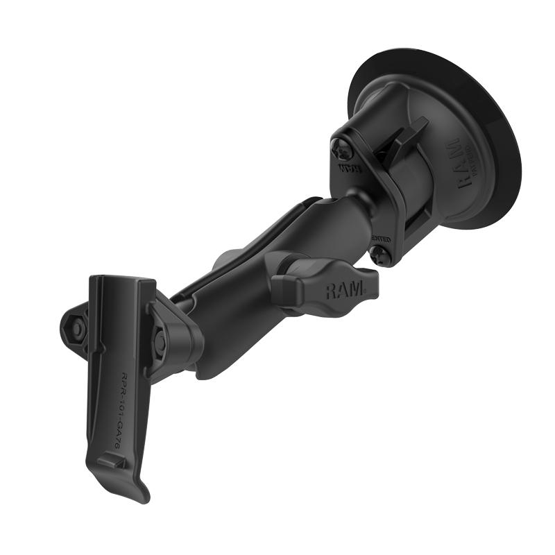 RAM Twist-Lock Suction Cup Mount with Garmin Spine Clip Holder (RAM-B-166-GA76U) (sku 54880) - BuyBits Ltd UK