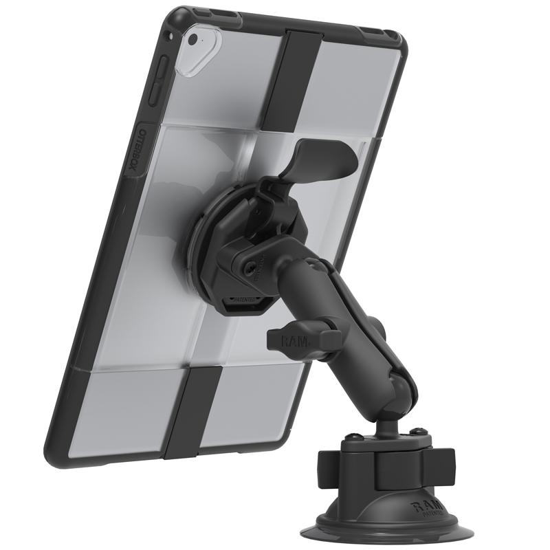 RAM Twist-Lock Suction Cup Mount for OtterBox uniVERSE iPad Cases (RAM-B-166-OT3U) (sku 51062) - BuyBits Ltd UK