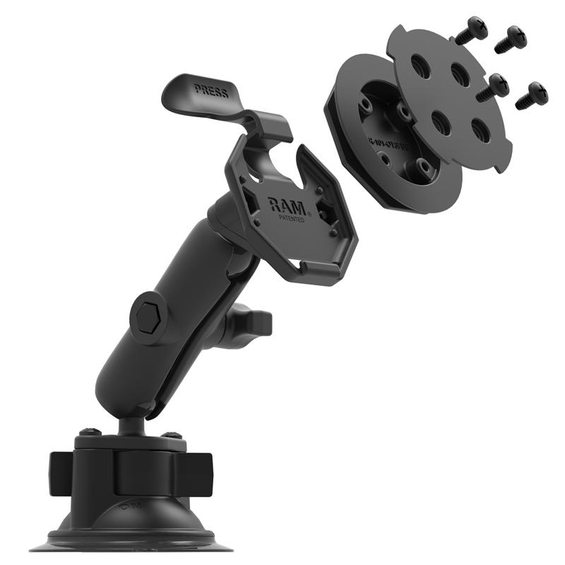 RAM Twist-Lock Suction Cup Mount for OtterBox uniVERSE iPad Cases (RAM-B-166-OT3U) (sku 51062) - BuyBits Ltd UK