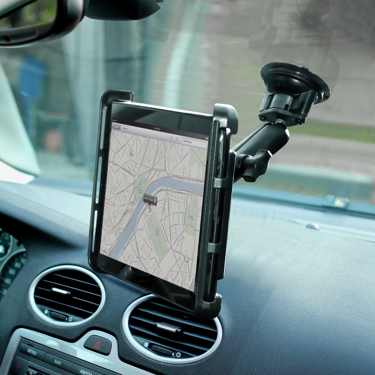 RAM Tab-Tite with RAM Twist-Lock Suction Cup for iPad 1-4 + More (RAM-B-166-TAB3U) (sku 51102) - BuyBits Ltd UK