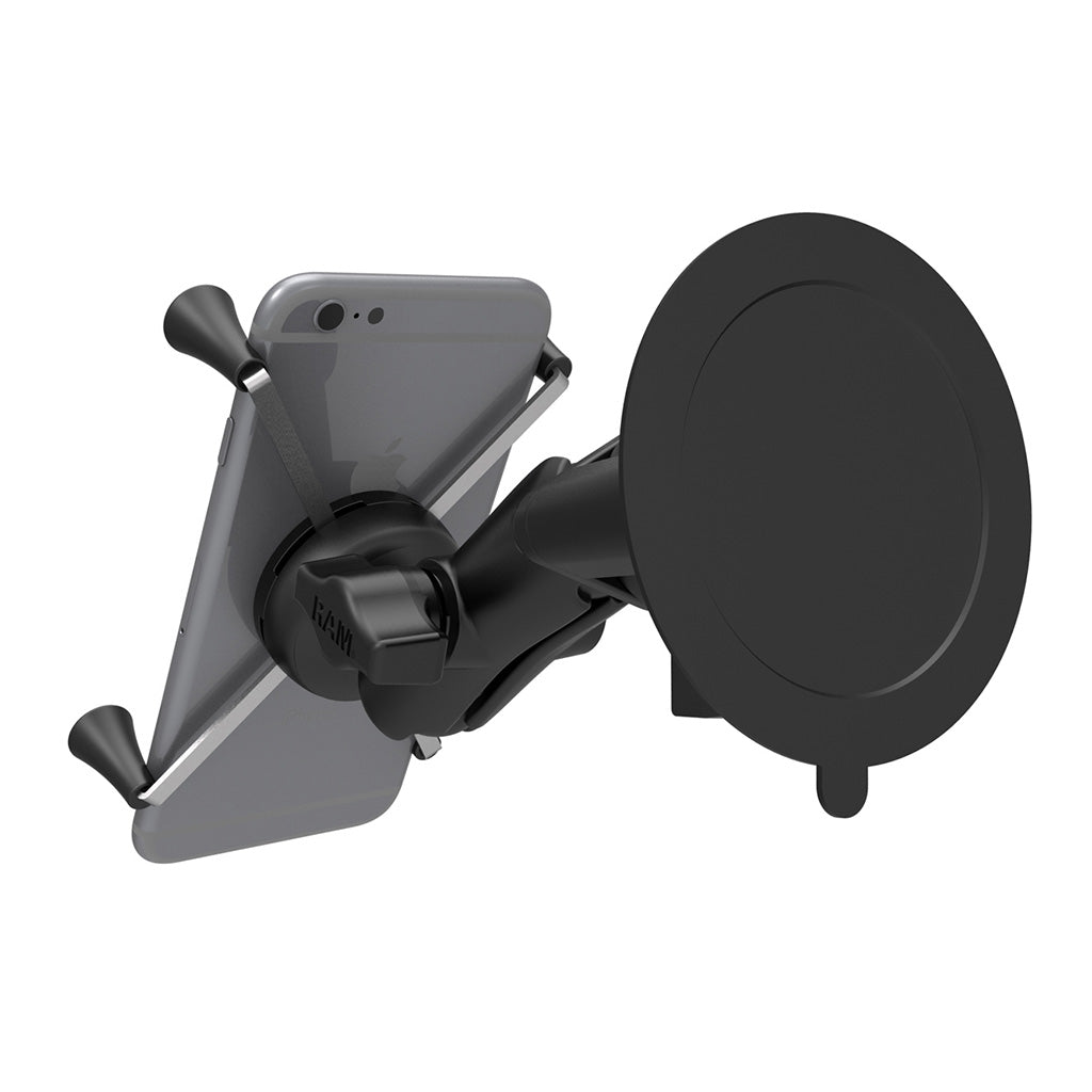 RAM X-Grip Large Phone Mount with RAM Twist-Lock Suction Cup Base (RAM-B-166-UN10U) (sku 35539)