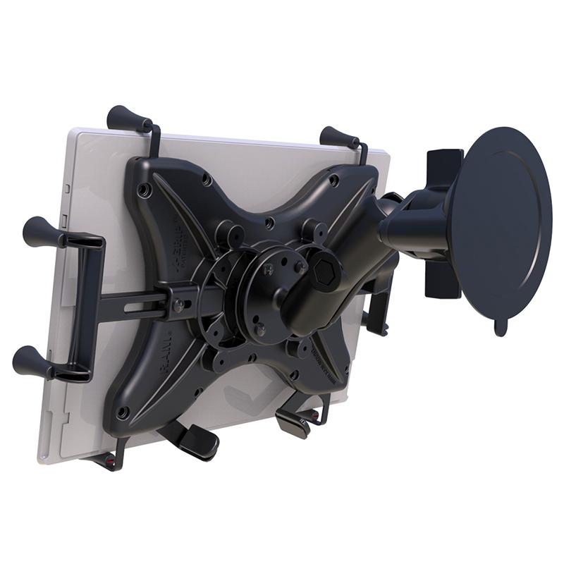 RAM X-Grip Large Tablet Mount with RAM Twist-Lock Suction Cup Base (RAM-B-166-UN11U) (sku 51070) - BuyBits Ltd UK