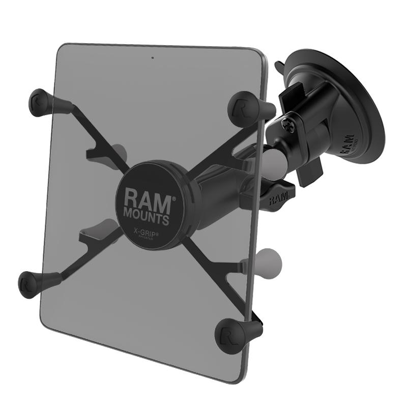 RAM X-Grip with RAM Twist-Lock Suction Cup Mount for 7"-8" Tablets (RAM-B-166-UN8U) (sku 50997) - BuyBits Ltd UK
