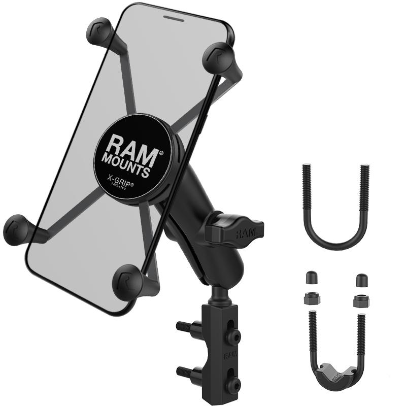 RAM X-Grip Large Phone Mount with Brake-Clutch Reservoir Base (RAM-B-174-UN10) (sku 54186) - BuyBits Ltd UK