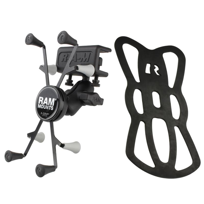 RAM X-Grip Mount with Glare Shield Clamp Base for 7"-8" Tablets (RAM-B-177-UN8U) (sku 55151) - BuyBits Ltd UK