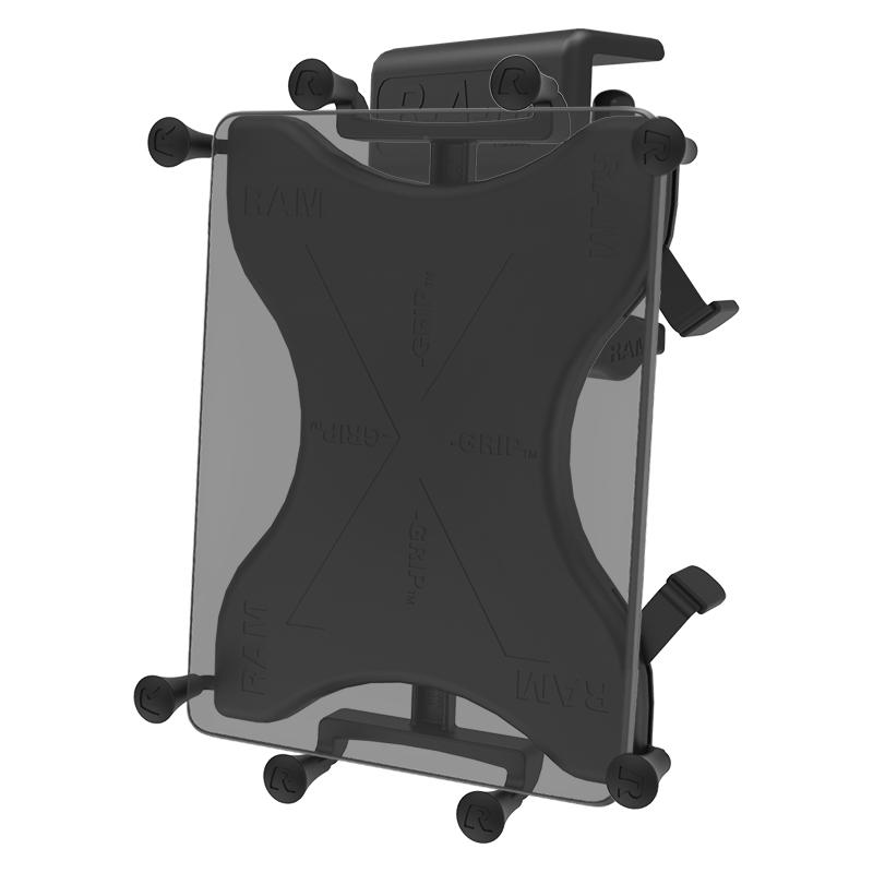 RAM X-Grip Mount with Glare Shield Clamp Base for 9"-10" Tablets (RAM-B-177-UN9U) (sku 51092) - BuyBits Ltd UK