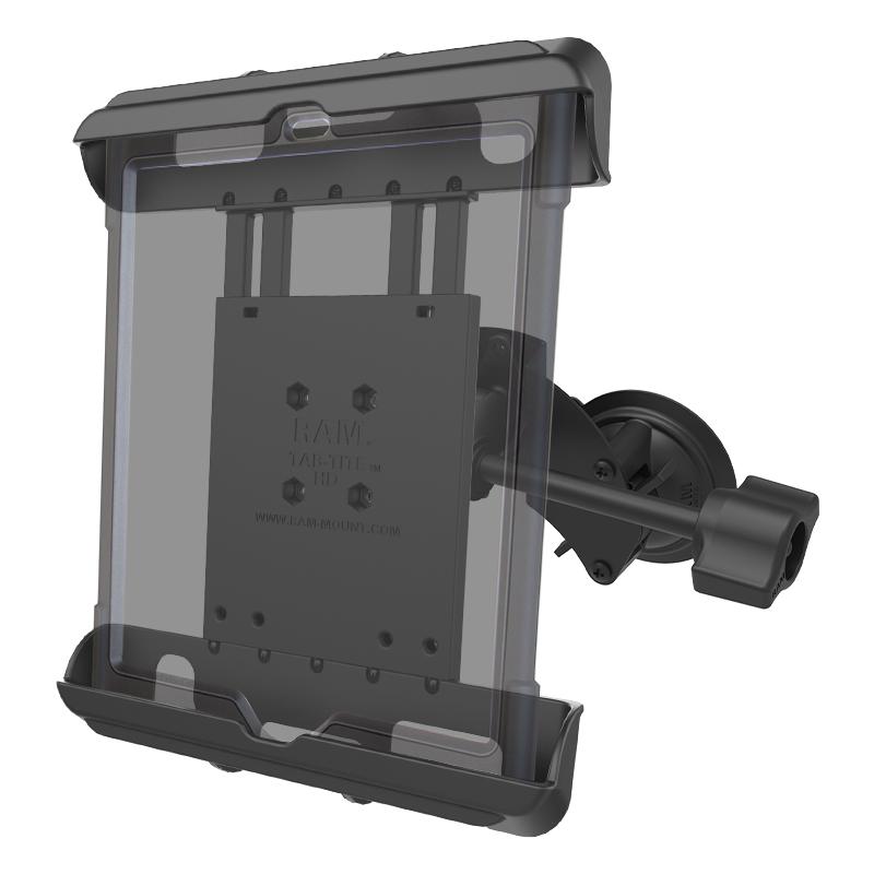 RAM Tab-Tite Mount with RAM Twist-Lock Dual Suction for iPad Gen 1-4 (RAM-B-189-A-TAB17-ALA1-KRU) (sku 51111) - BuyBits Ltd UK