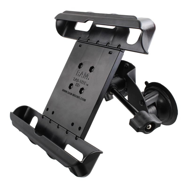 RAM Tab-Tite Mount with RAM Twist-Lock Dual Suction for iPad Gen 1-4 (RAM-B-189-A-TAB17-ALA1-KRU) (sku 51111) - BuyBits Ltd UK