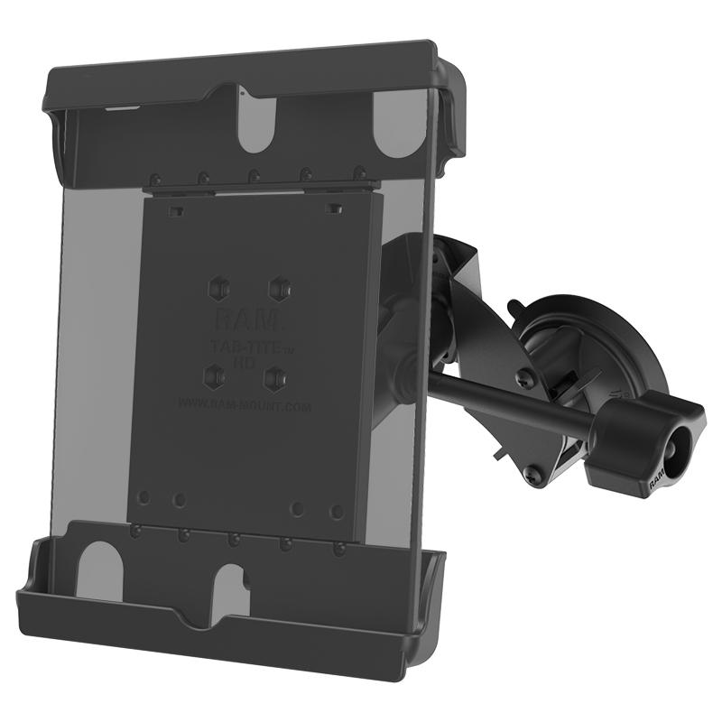 RAM Tab-Tite Mount with RAM Twist-Lock Dual Suction for 9" Tablets (RAM-B-189-A-TAB20-ALA1-KRU) (sku 51086) - BuyBits Ltd UK