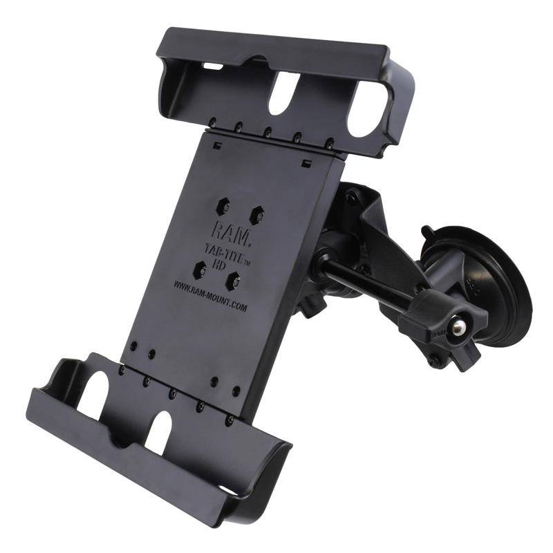 RAM Tab-Tite Mount with RAM Twist-Lock Dual Suction for 9" Tablets (RAM-B-189-A-TAB20-ALA1-KRU) (sku 51086) - BuyBits Ltd UK