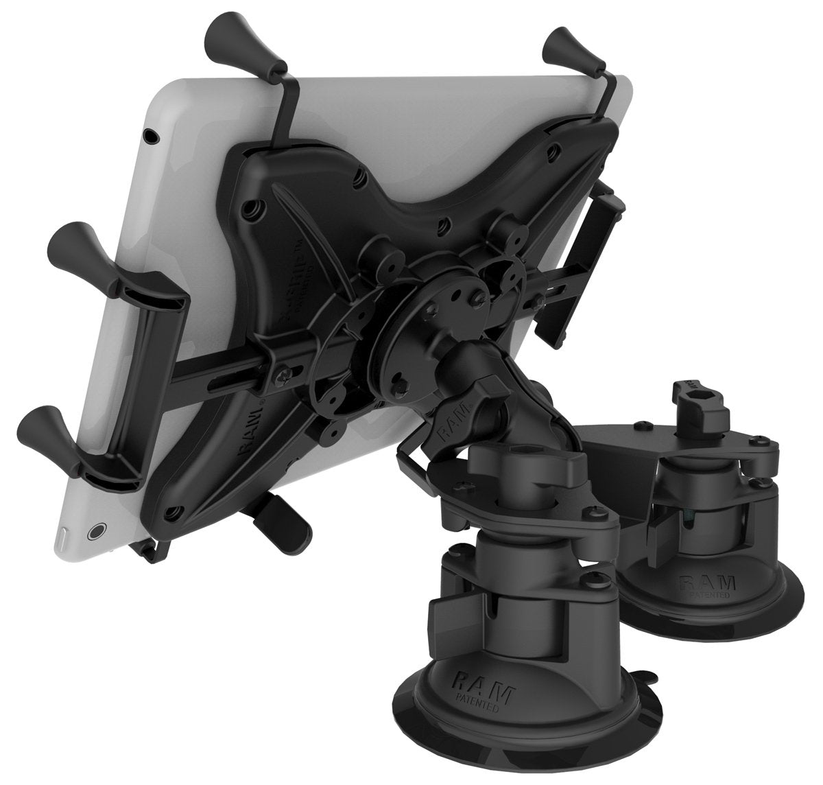 RAM X-Grip with RAM Twist-Lock Pivot Suction for 9&quot;-10&quot; Tablets (RAM-B-189-PIV1-A-UN9U) (sku 51123) - BuyBits Ltd UK
