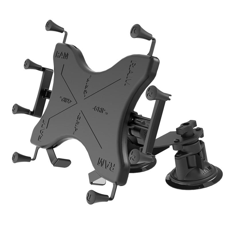 RAM X-Grip with RAM Twist-Lock Pivot Suction for 9"-10" Tablets (RAM-B-189-PIV1-UN9-KRU) (sku 51103) - BuyBits Ltd UK