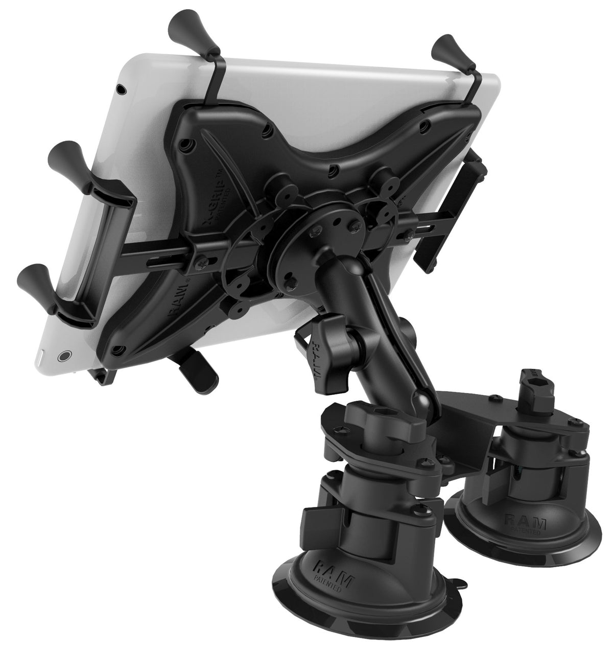 RAM X-Grip with RAM Twist-Lock Pivot Suction for 9"-10" Tablets (RAM-B-189-PIV1-UN9U) (sku 51037) - BuyBits Ltd UK
