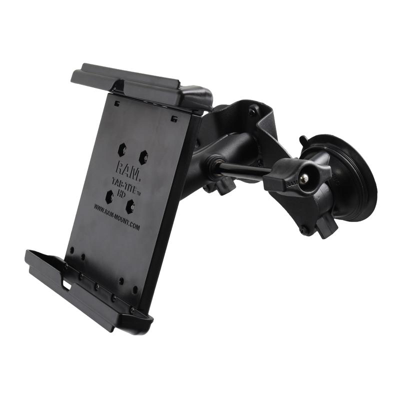 RAM Tab-Tite with RAM Twist-Lock Dual Suction for 8" Tablets (RAM-B-189-TAB12-ALA1-KRU) (sku 51003) - BuyBits Ltd UK