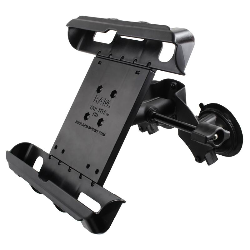 RAM Tab-Tite with RAM Twist-Lock Dual Suction for iPad Gen 1-4 (RAM-B-189-TAB17-ALA1-KRAU) (sku 51083) - BuyBits Ltd UK