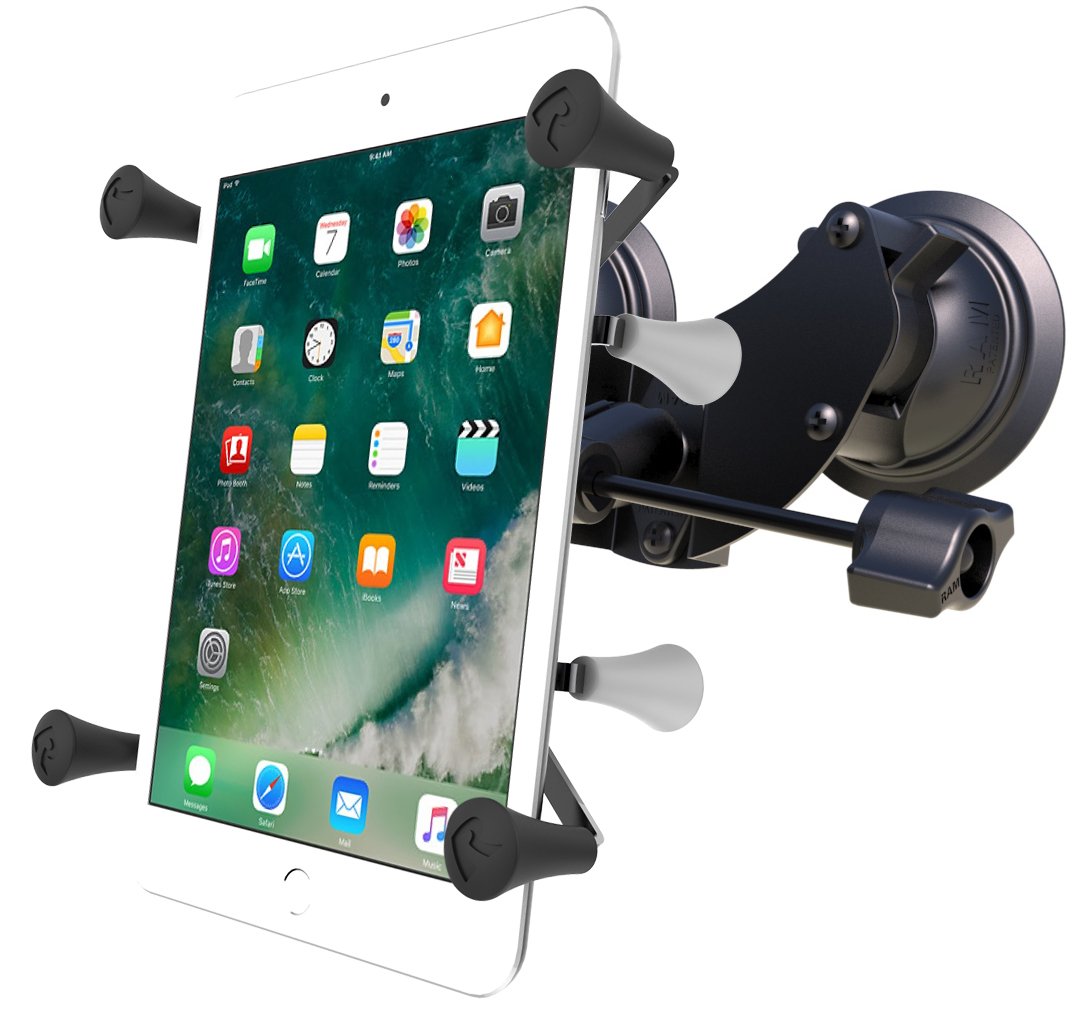 RAM X-Grip with RAM Twist-Lock Dual Suction for 7&quot;-8&quot; Tablets (RAM-B-189-UN8-ALA1-KRU) (sku 51074) - BuyBits Ltd UK