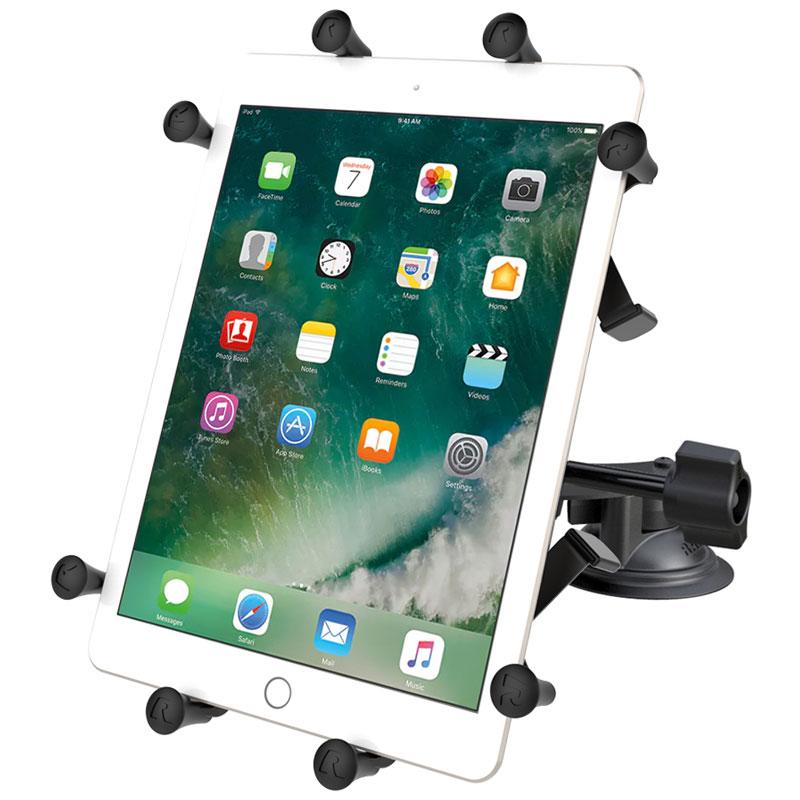 RAM X-Grip with RAM Twist-Lock Dual Suction for 9"-10" Tablets (RAM-B-189B-201-ALA1-KRU) (sku 54866) - BuyBits Ltd UK