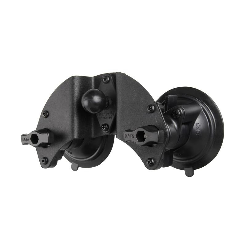 RAM Twist-Lock Dual Pivot Suction Cup Base with Ball (RAM-B-189B-PIV1U) (sku 54851) - BuyBits Ltd UK