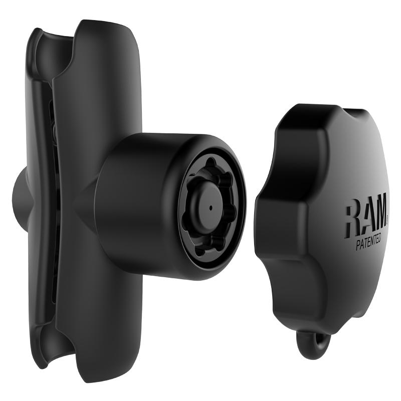 RAM Pin-Lock Double Socket Arm (RAM-B-201-SU) (sku 55021) - BuyBits Ltd UK