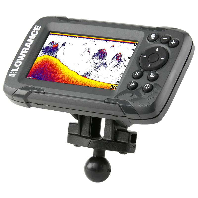 RAM Ball Adapter for Lowrance Hook² &amp; Reveal Series (RAM-B-202-LO12) (sku 54835) - BuyBits Ltd UK