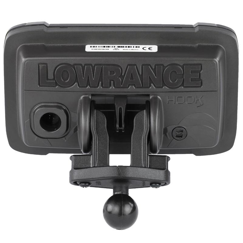 RAM Ball Adapter for Lowrance Hook² &amp; Reveal Series (RAM-B-202-LO12) (sku 54835) - BuyBits Ltd UK
