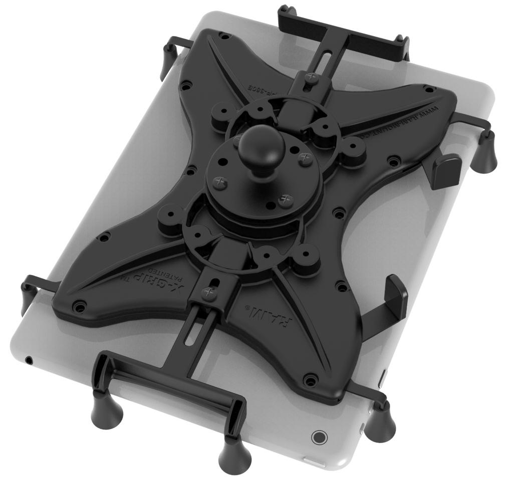 RAM X-Grip Holder with Ball for 9"-10" Tablets (RAM-B-202-UN9U) (sku 51016) - BuyBits Ltd UK