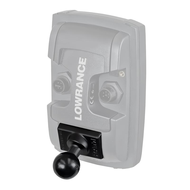 RAM Quick Release Ball Adapter for Lowrance Elite-4 &amp; Mark-4 Series (RAM-B-202U-LO11) (sku 55005) - BuyBits Ltd UK