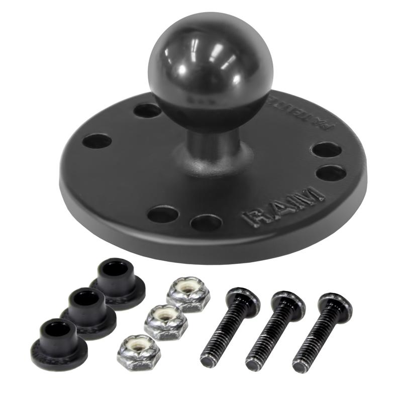 RAM Ball Adapter with Hardware for Raymarine Dragonfly (RAM-B-202U-RYM1) (sku 54999) - BuyBits Ltd UK
