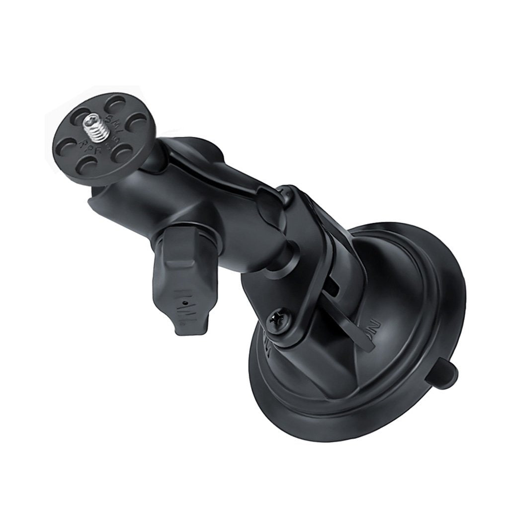 RAM Twist-Lock Suction Cup Mount with 1-4"-20 Threaded Camera Adapter (RAM-B-224-1-A-366U) (sku 54857) - BuyBits Ltd UK